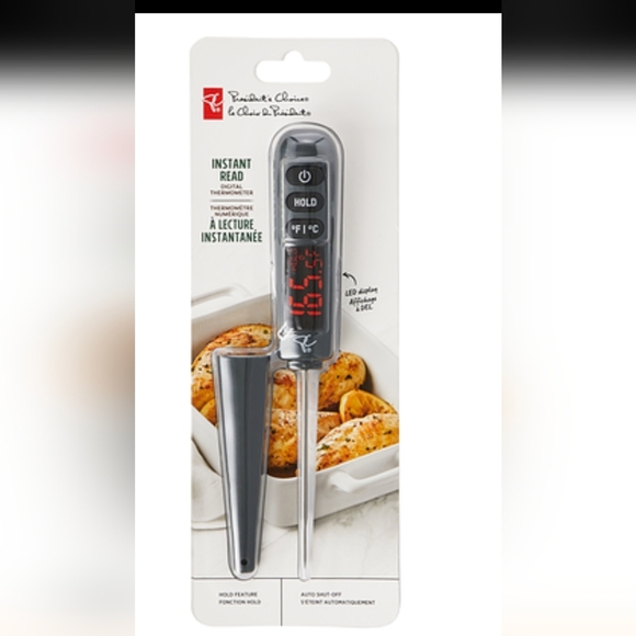 New PC Instant Read  digital Thermometer with case New in box. - Picture 3 of 10